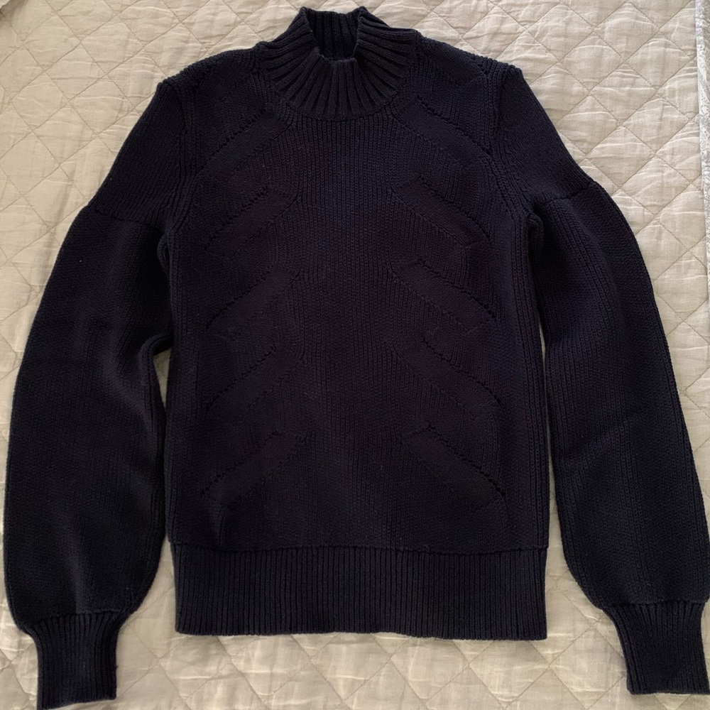 Ann Taylor Sweater with Knit Details